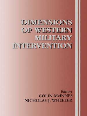 cover image of Dimensions of Western Military Intervention